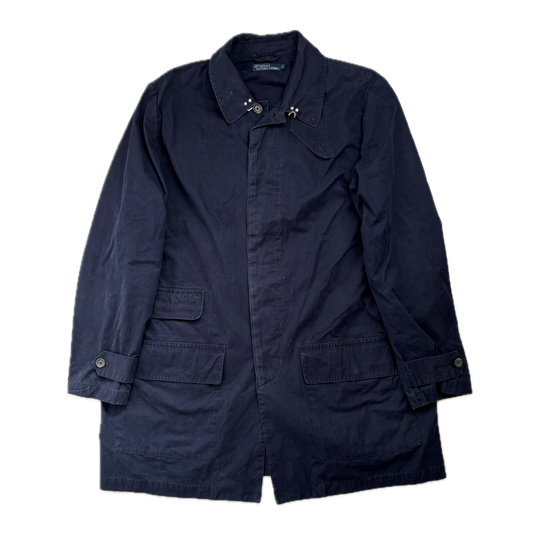Polo Ralph Lauren Navy Parka Walking Jacket Coat - L