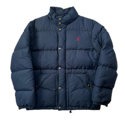 Polo Ralph Lauren Navy Puffer Jacket Down Coat