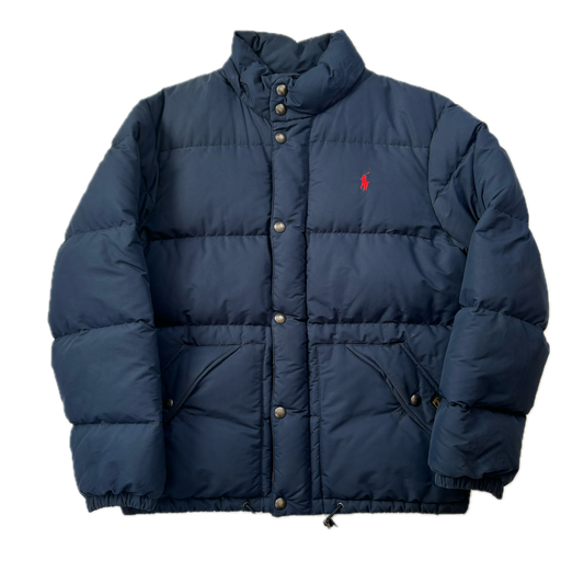 Polo Ralph Lauren Navy Puffer Jacket Down Coat