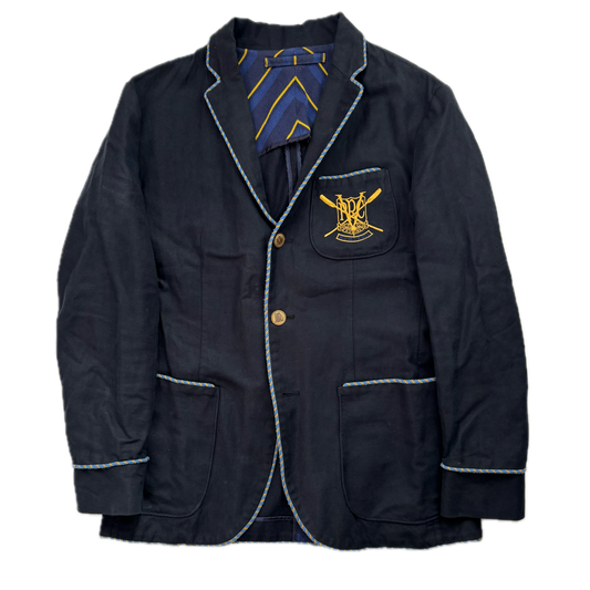 Polo Ralph Lauren Navy Rowing Crest Sports Jacket Blazer - S