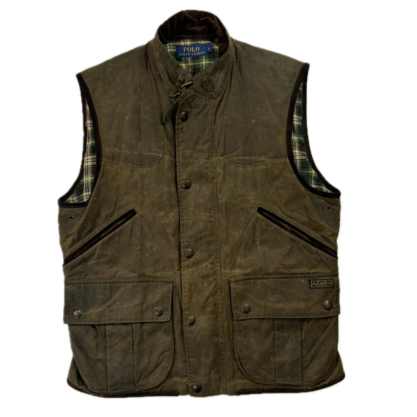 Polo Ralph Lauren Oil Cloth Utility Vest