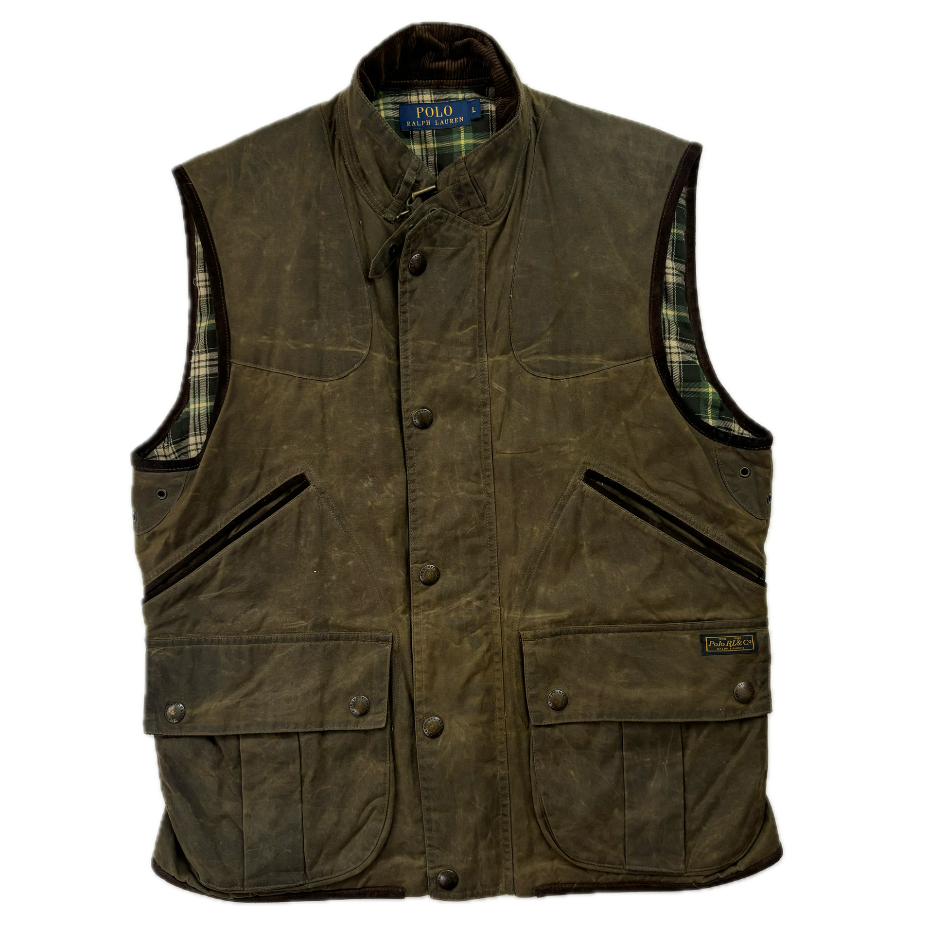 Polo Ralph Lauren Oil Cloth Utility Vest