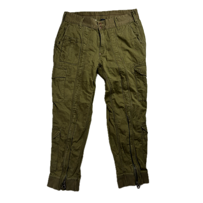 Polo Ralph Lauren Olive Green Cargo Trouser Utility Pants - 36x30