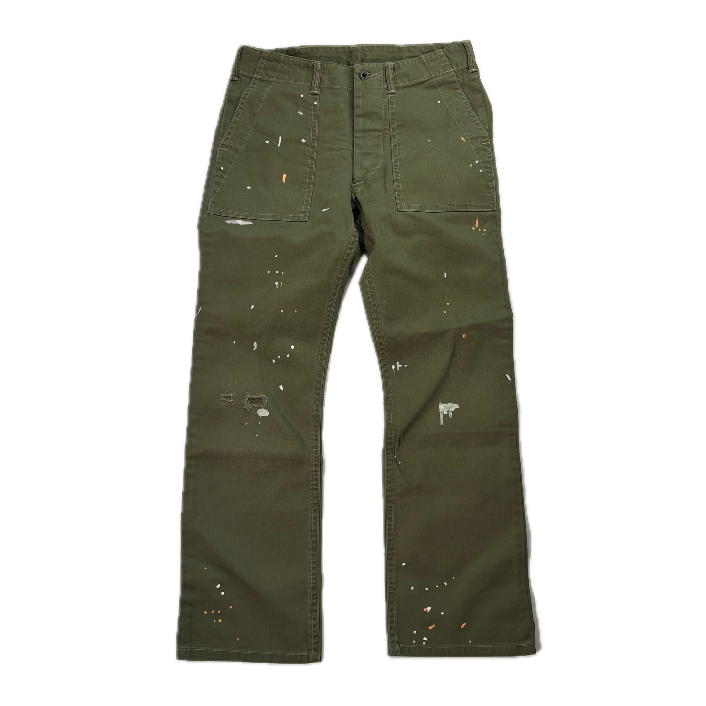Polo Ralph Lauren Paint Splatter Military Trouser Cargo Pants - 30
