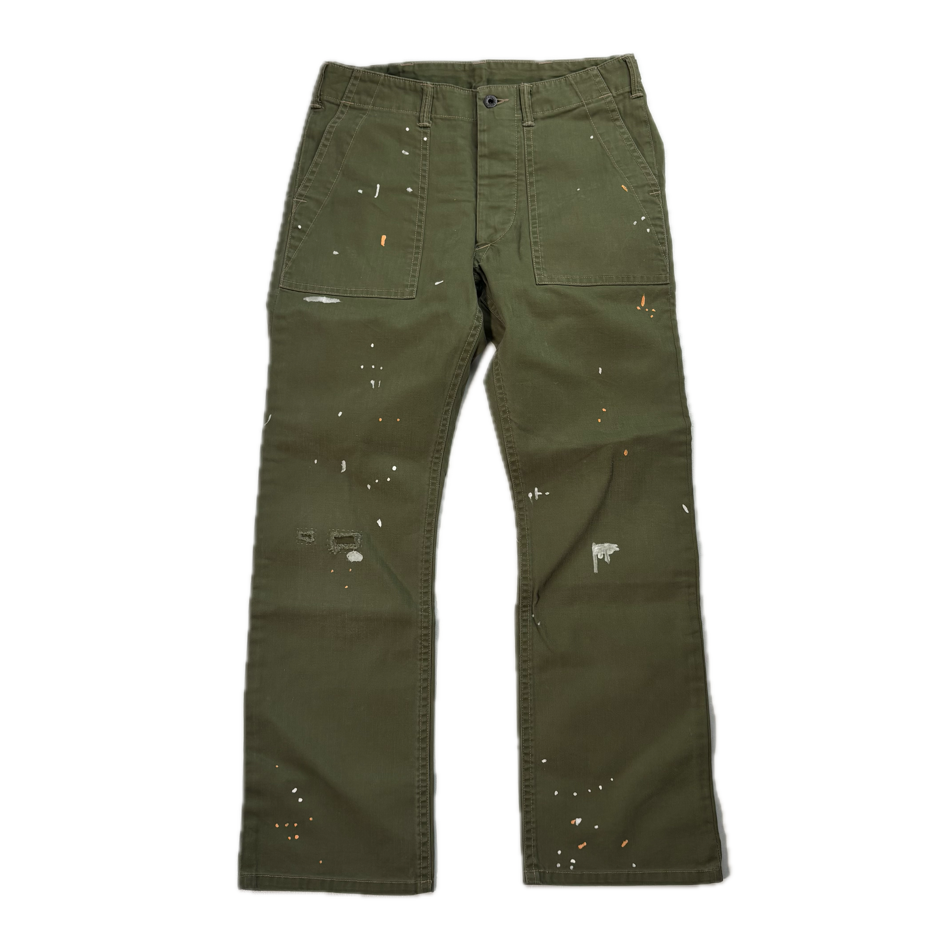 Polo Ralph Lauren Paint Splatter Military Trouser Cargo Pants - 30