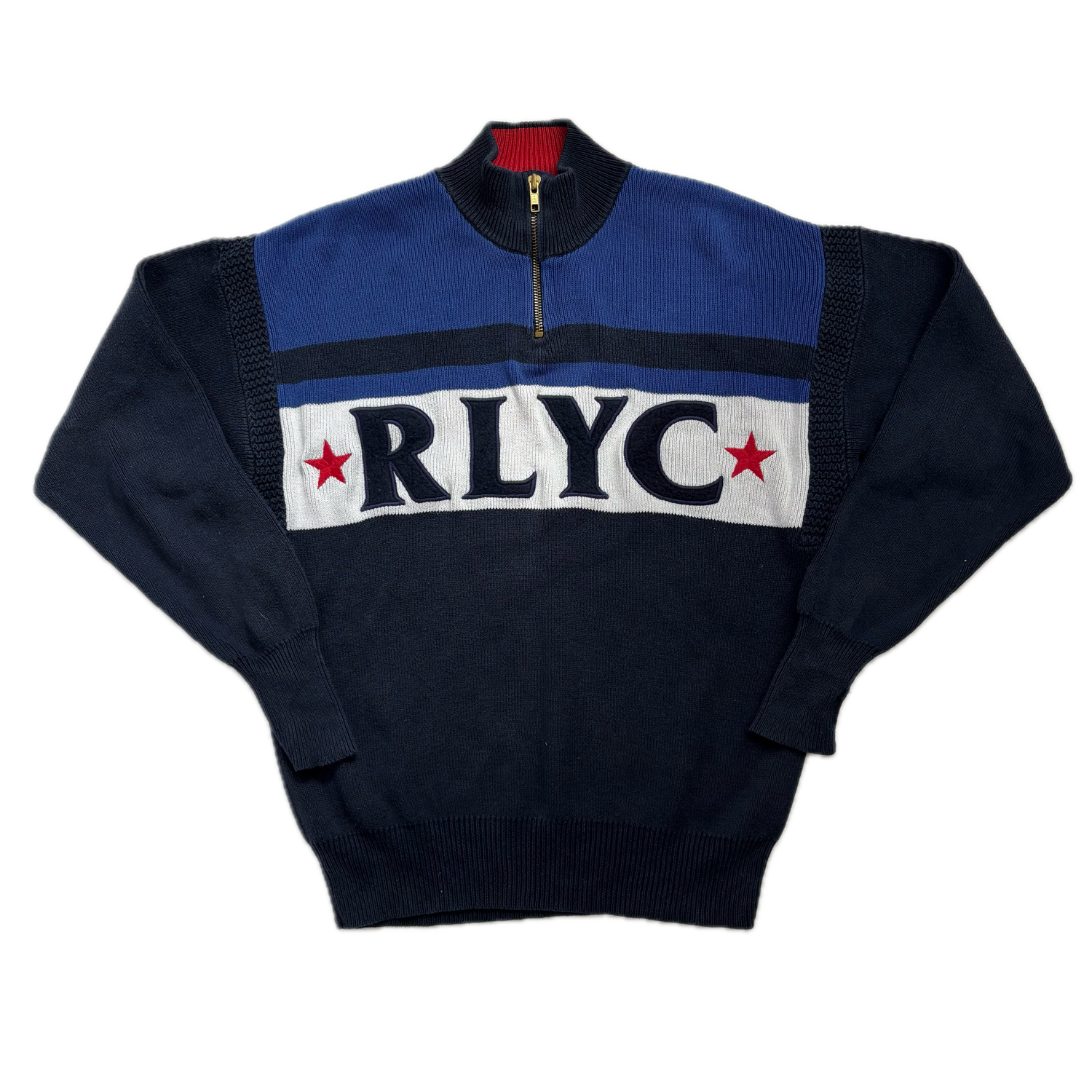 Polo Ralph Lauren RLYC Yacht Club Quarter Zip Jumper - S