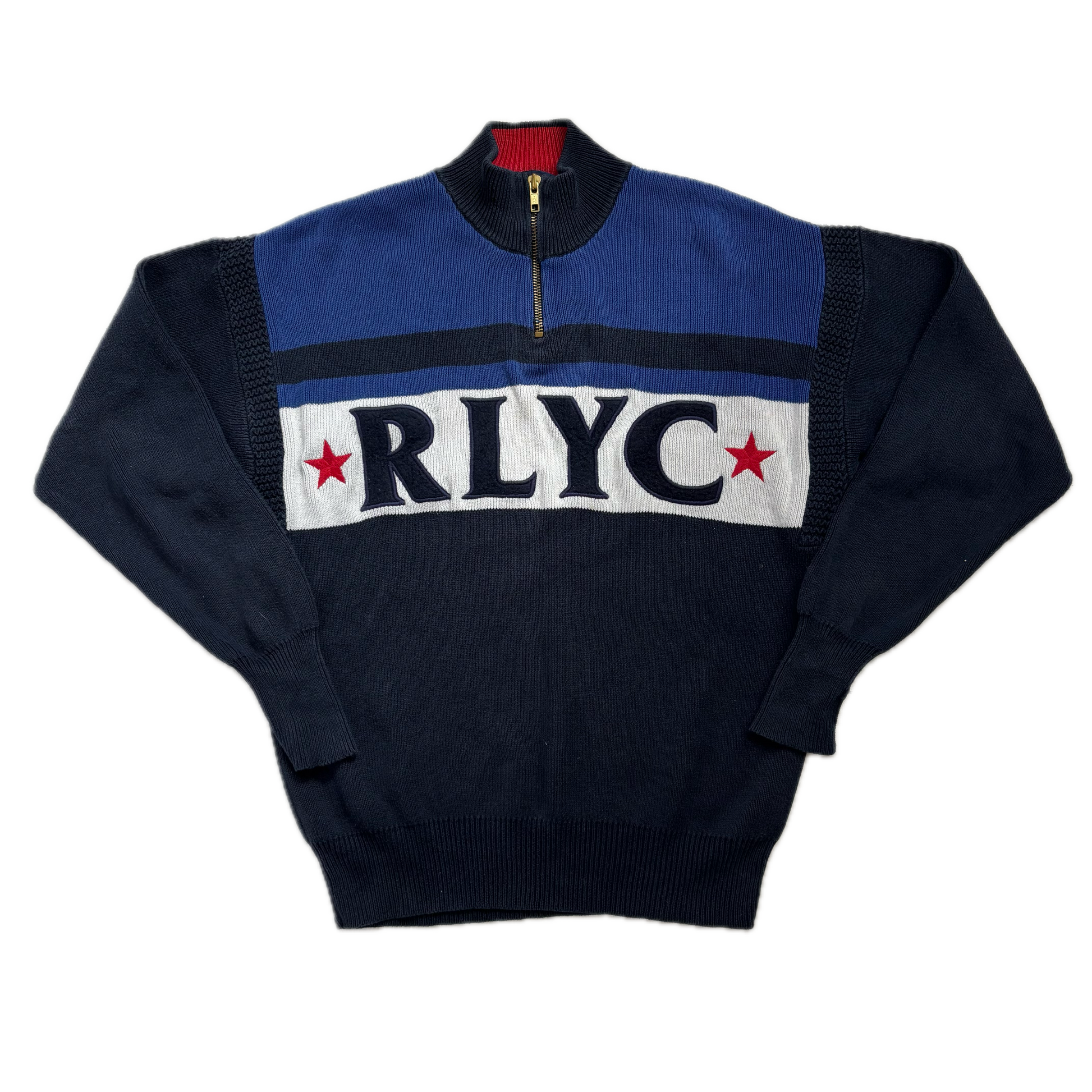 Polo Ralph Lauren RLYC Yacht Club Quarter Zip Jumper - S