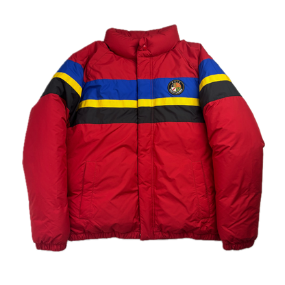 Polo Ralph Lauren Retro Red Cookie Patch Puffer Jacket Down Coat - M