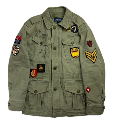 Polo Ralph Lauren SEC 21E Regiment Patches Military Parka Jacket  - S