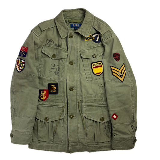 Polo Ralph Lauren SEC 21E Regiment Patches Military Parka Jacket  - S