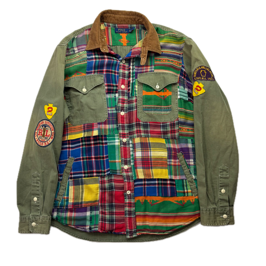 Polo Ralph Lauren Sportsman Wildlife Patch Patchwork  Shirt - XL