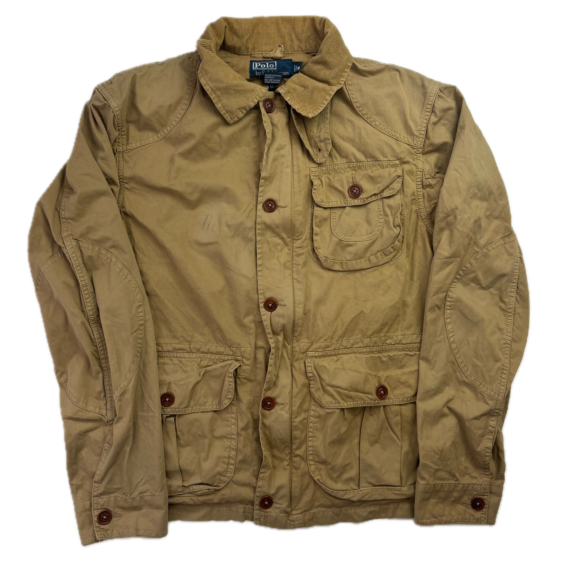 Polo Ralph Lauren Tan Barn Chore Jacket Hooded - M