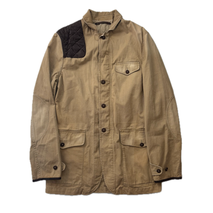 Polo Ralph Lauren Tan Hunting Jacket Shooting Chore Coat - M