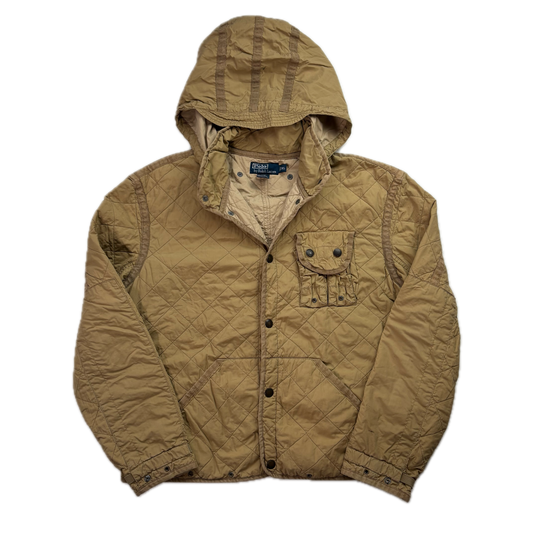 Polo Ralph Lauren Tan Quilted Liner Jacket  - XL