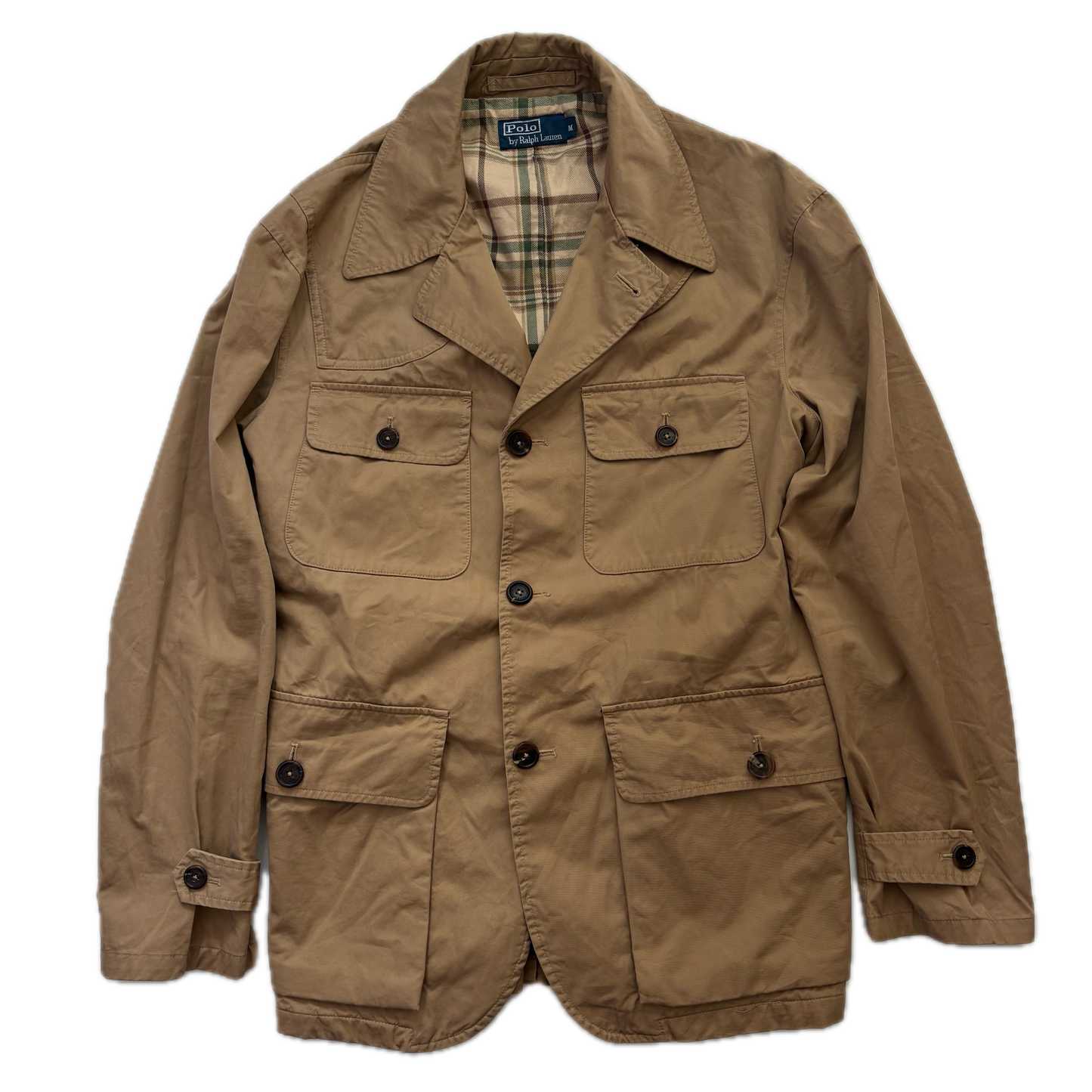 Polo Ralph Lauren Tan Utility Cargo Jacket - M