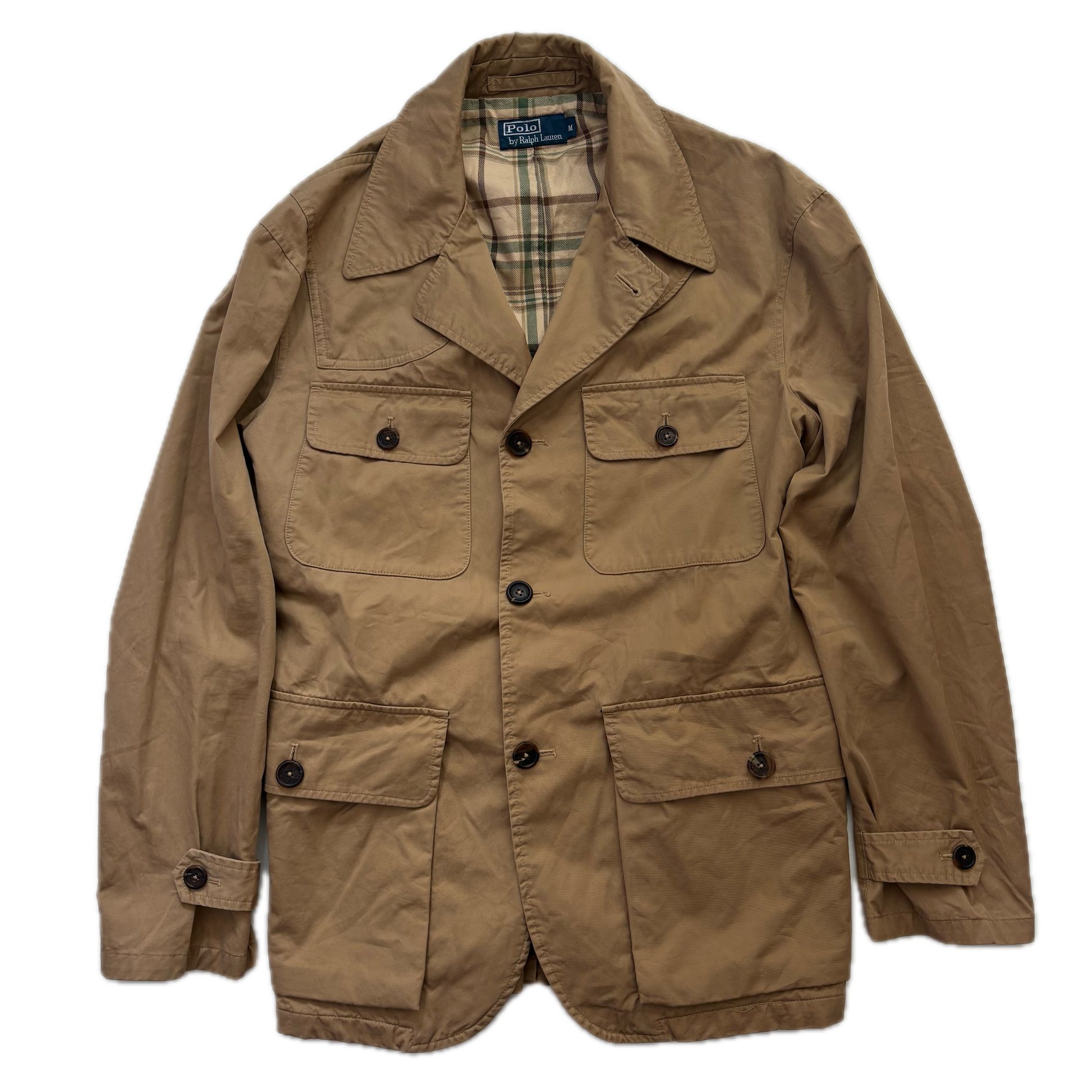 Polo Ralph Lauren Tan Utility Cargo Jacket - M
