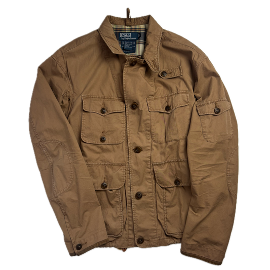 Polo Ralph Lauren Tan Wading Utility Cargo Jacket - S