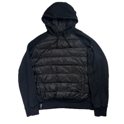 RLX Black Puffer Hoodie Hybrid - L
