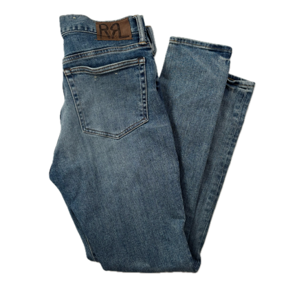 RRL Blue Stretch High Skinny Fit Jeans - 29