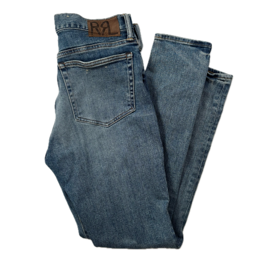 RRL Blue Stretch High Skinny Fit Jeans - 29