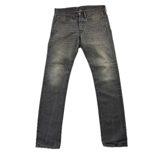 RRL Ralph Lauren Grey Jeans Slim Fit Denim - 29x32