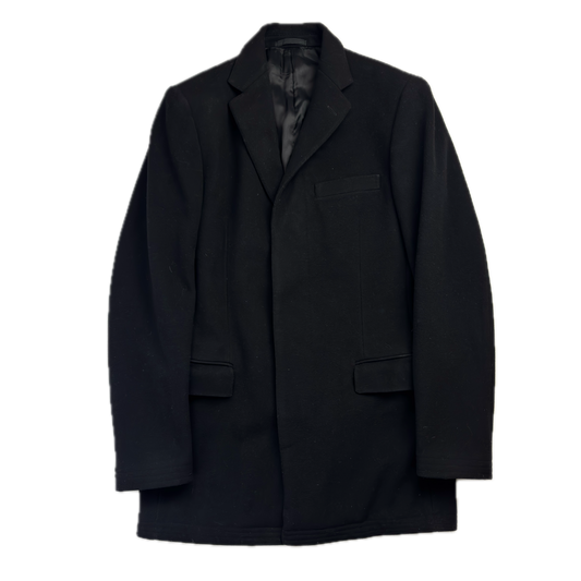Ralph Lauren Black Label Black Paddock Coat Overcoat (Cashmere) -40