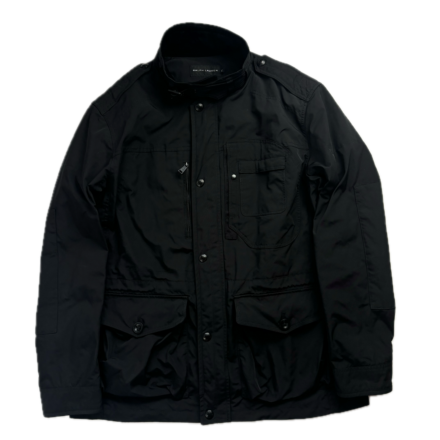 Ralph Lauren Black Label Utility Jacket Black Field Parka 