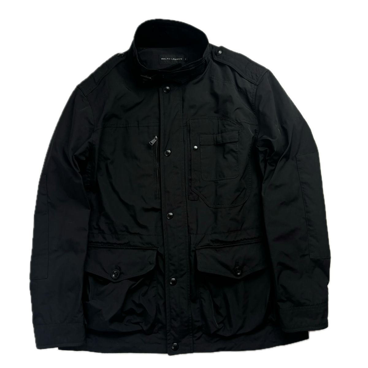 Ralph Lauren Black Label Utility Jacket Black Field Parka - XL 