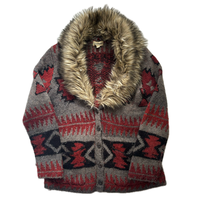 Ralph Lauren Denim & Supply Aztec Fur Cardigan (Wool) - XL