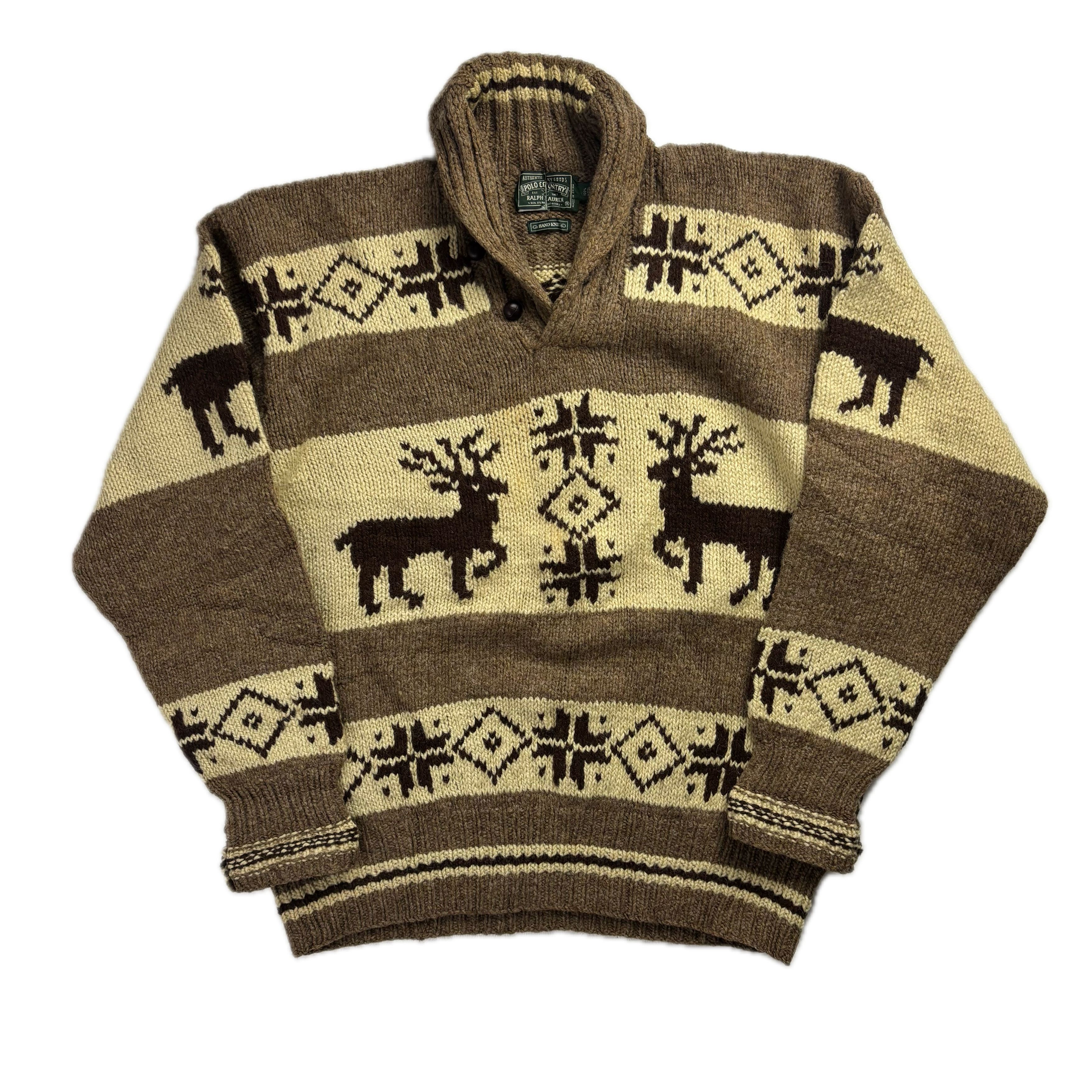 Polo Country Ralph Lauren Sweater ☆RALPH LAUREN COUNTRY HAND KNIT