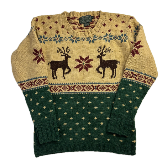 Ralph Lauren Polo Country Reindeer Star Pattern Jumper (Wool) - S