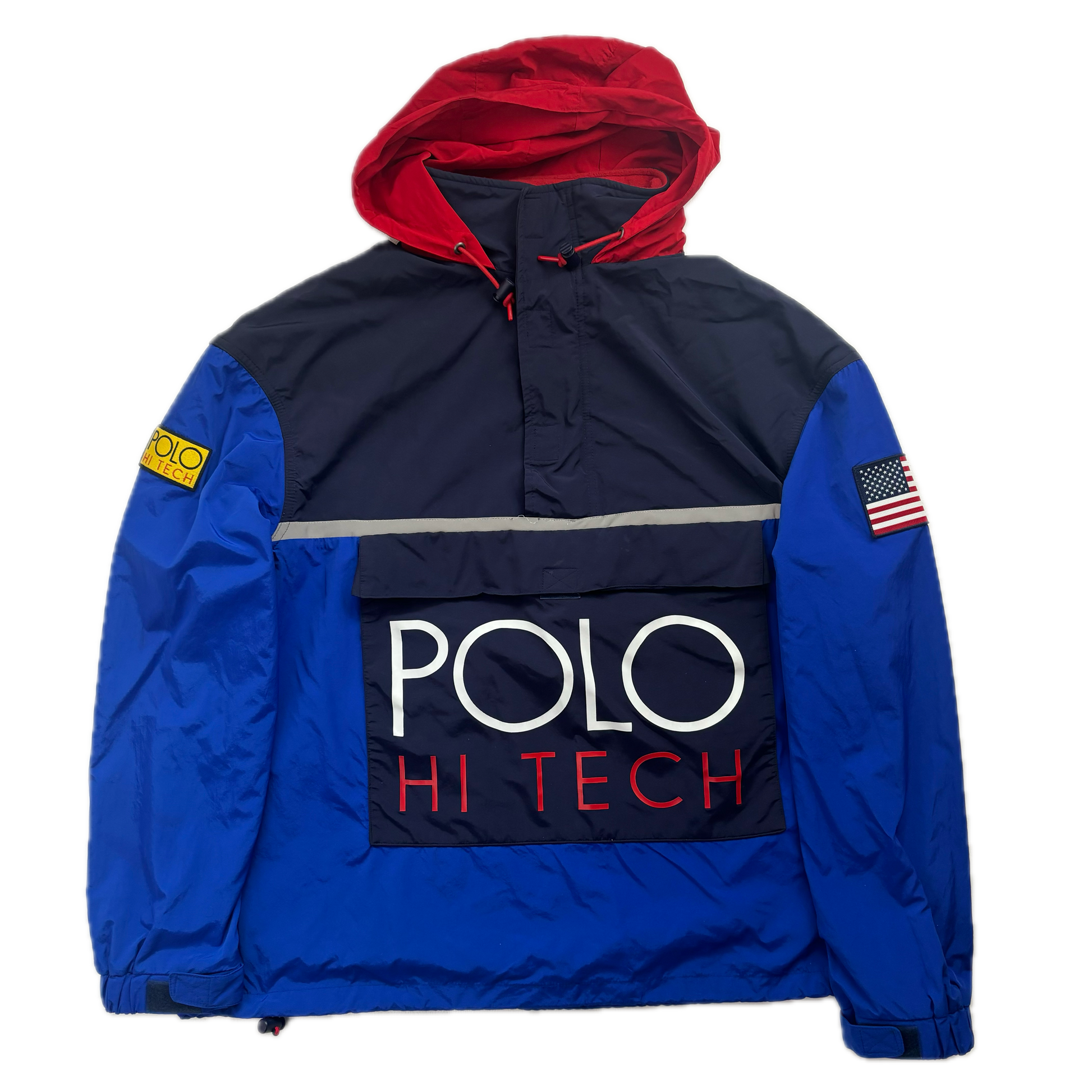 Ralph Lauren Polo Hi-Tech Quarter Zip Pullover Retro 