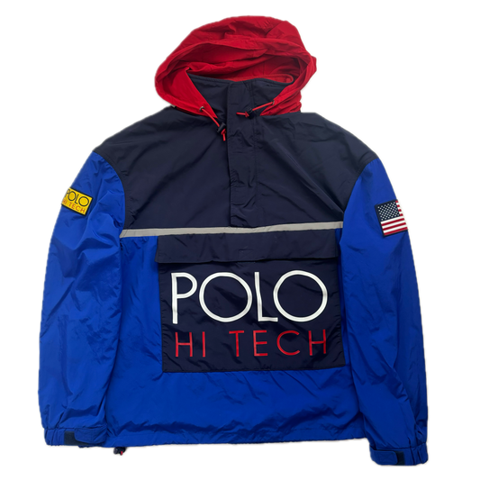 Ralph Lauren Polo Hi-Tech Quarter Zip Pullover Retro 
