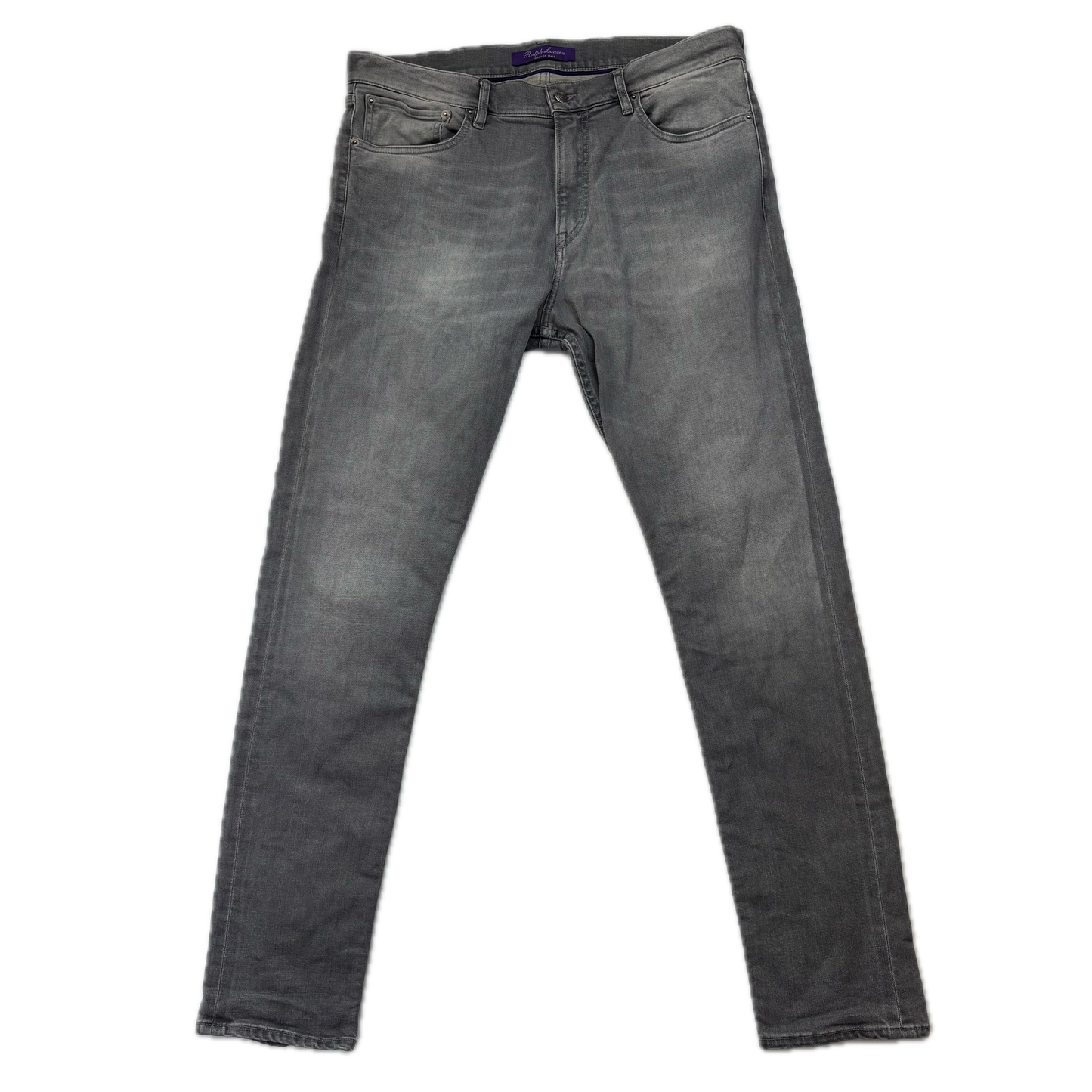 Ralph Lauren Purple Label Grey Skinny Fit Jeans - 36