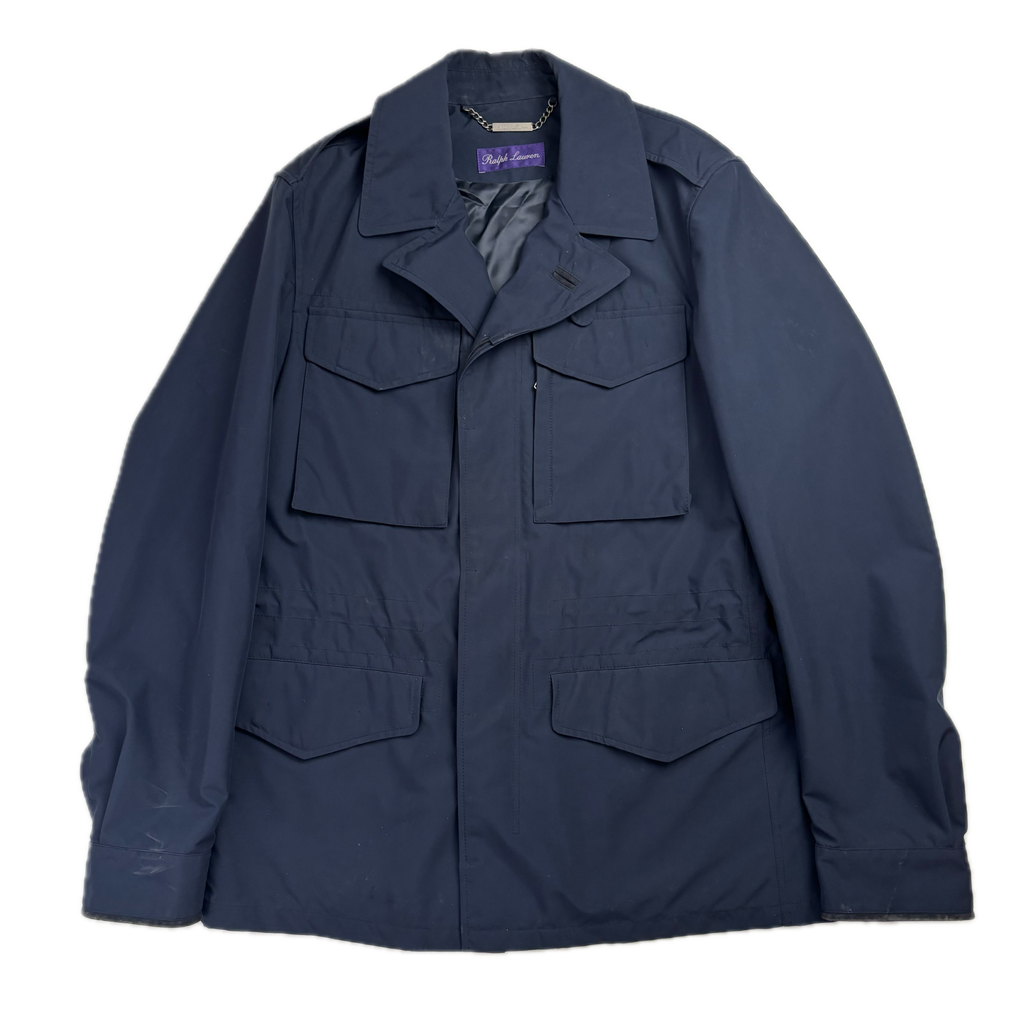 Ralph Lauren Purple Label Navy Utility Jacket Rain Coat - M