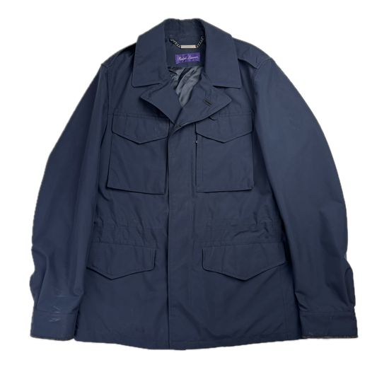 Ralph Lauren Purple Label Navy Utility Jacket Rain Coat - M
