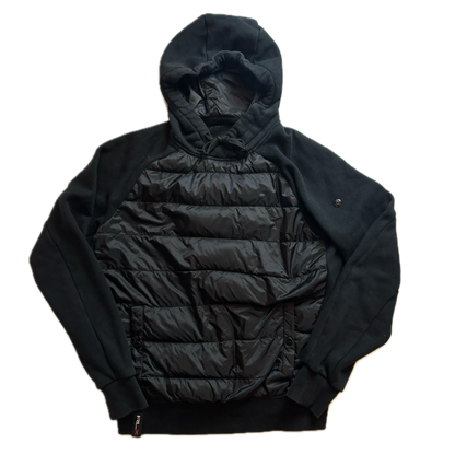 Ralph Lauren RLX Black Puffer Hoodie Hybrid - S