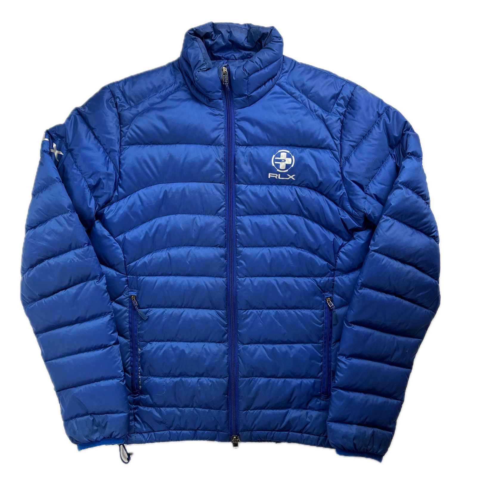 Ralph Lauren RLX Blue Lightweight Puffer Jacket Down Coat  - S