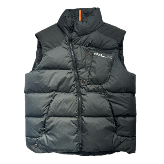 Ralph Lauren RLX Grey Puffer Down Vest - S