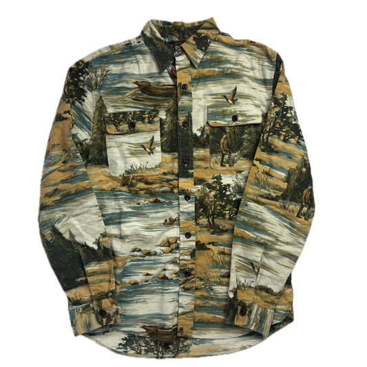 Ralph Lauren RRL Duck Hunting Graphic Shirt - M