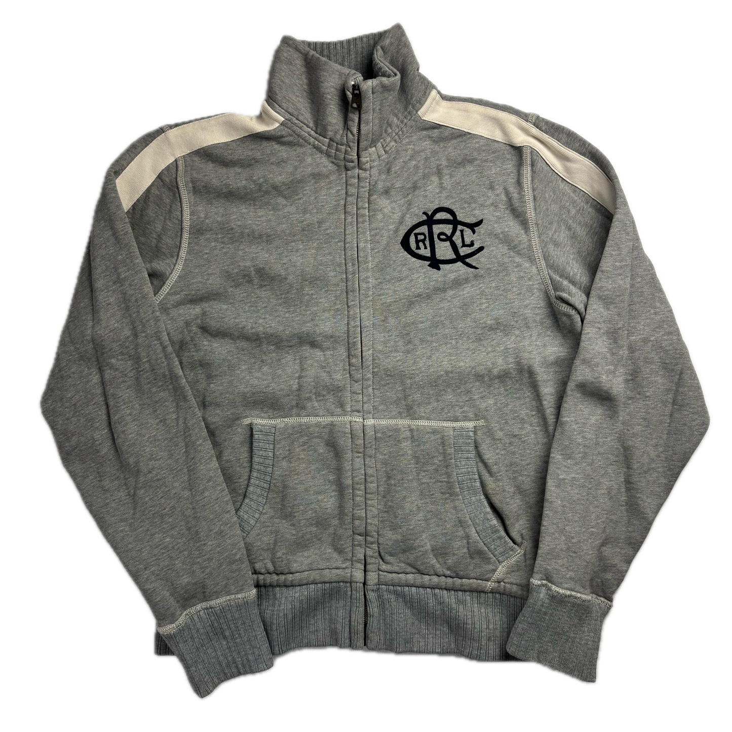 Rugby Ralph Lauren Grey Track Jacket - M