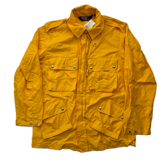 Yellow Combat Jacket Tropical Military Parka - L