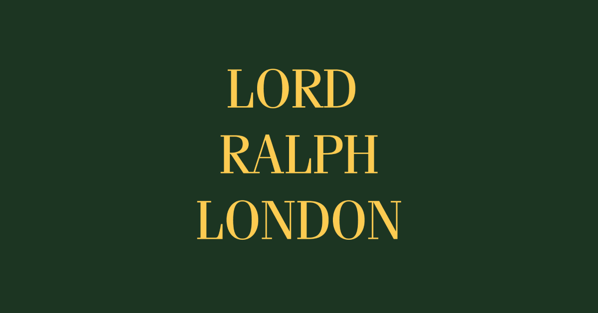 Charlie Ralph London Vintage Ralph Lauren Clothing Store | Lord Ralph London – LORD RALPH LONDON
